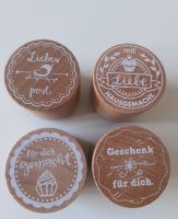 Holz Stempel handmade Menü Geschenke Küche Liebe selbstgemacht Dresden - Südvorstadt-Ost Vorschau