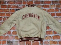 CHEVIGNON AUTHENTIC VINTAGE LEDERJACKE – RUNDBOGEN BEIGE ROT Berlin - Hellersdorf Vorschau