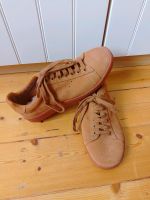 Leder Schuhe Sneaker von SUPERGA Gr. 37 Camel neu Nordrhein-Westfalen - Recklinghausen Vorschau