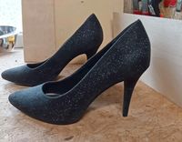 Marco Tozzi High Heels Gr 41 Glitzer Schwarz Top Rheinland-Pfalz - Idar-Oberstein Vorschau