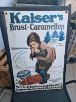 Emailschild Kaiser's Brust Caramellen mit den 3 Tannen Bayern - Obernburg Vorschau