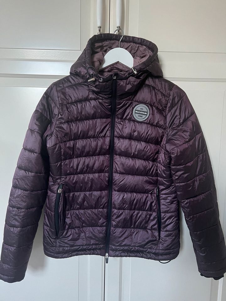 FELIX BÜHLER Jacke Gr. M Reitjacke violett Pufferjacke in Genthin