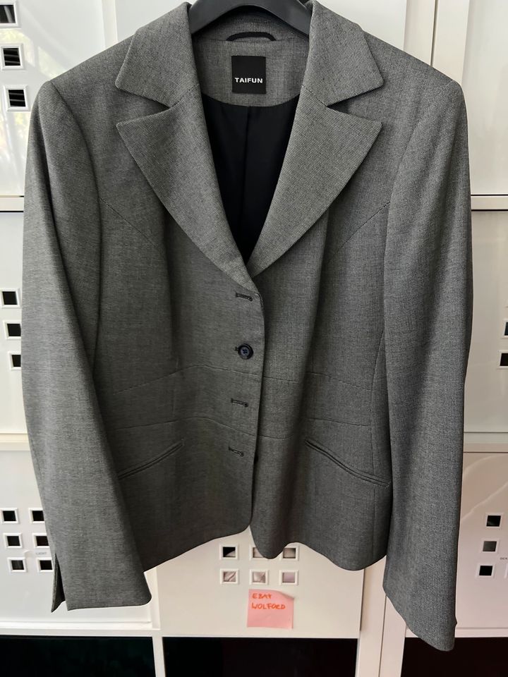 TAIFUN Blazer grau (schwarz weiß) 46 in Hannover