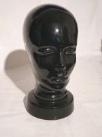 Keramik Kopf Skulptur Schwarz  Büste Vintage Kopfhörerhalter Hessen - Hadamar Vorschau