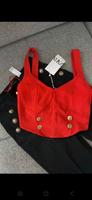 Neu m. Etikett Zara Top Gr. L rot Corsage Niedersachsen - Sarstedt Vorschau