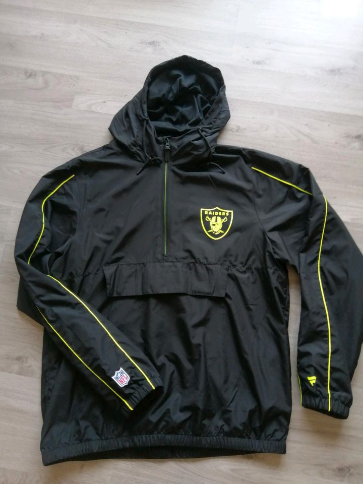 NFL Raiders Jacke 2xl Windbreaker in Bad Salzuflen