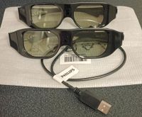 2x Aktiv 3D Brille von Philips Niedersachsen - Ganderkesee Vorschau
