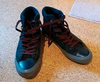 Converse Chucks Leder  schwarz Gr. 41 Bayern - Retzstadt Vorschau