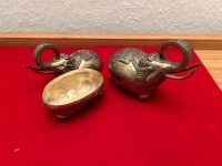 zwei asiatische Gewürzbehälter  Elefanten Silber oder Niello Barleben - Ebendorf Vorschau