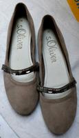 S. Oliver Ballerina mit Zierstein-Riemchen, Gr. 40, beige Baden-Württemberg - Titisee-Neustadt Vorschau