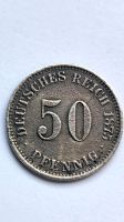 Deutsches Reich 50 Pfennig 1875 C Silber Berlin - Steglitz Vorschau