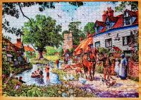 Puzzle...1000 Teile...ein Dorf im Sommer Leipzig - Altlindenau Vorschau