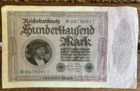 Reichsbanknote Hunderttausend Mark 1923 Bayern - Triefenstein Vorschau