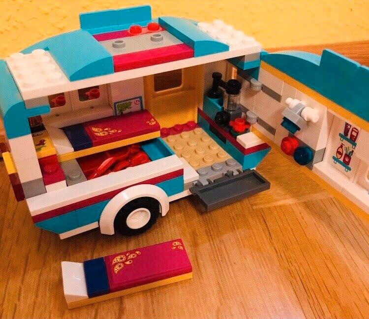 Lego Friends 41034 Wohnwagen Wohnmobil Ausflug Camping Auto in Koblenz