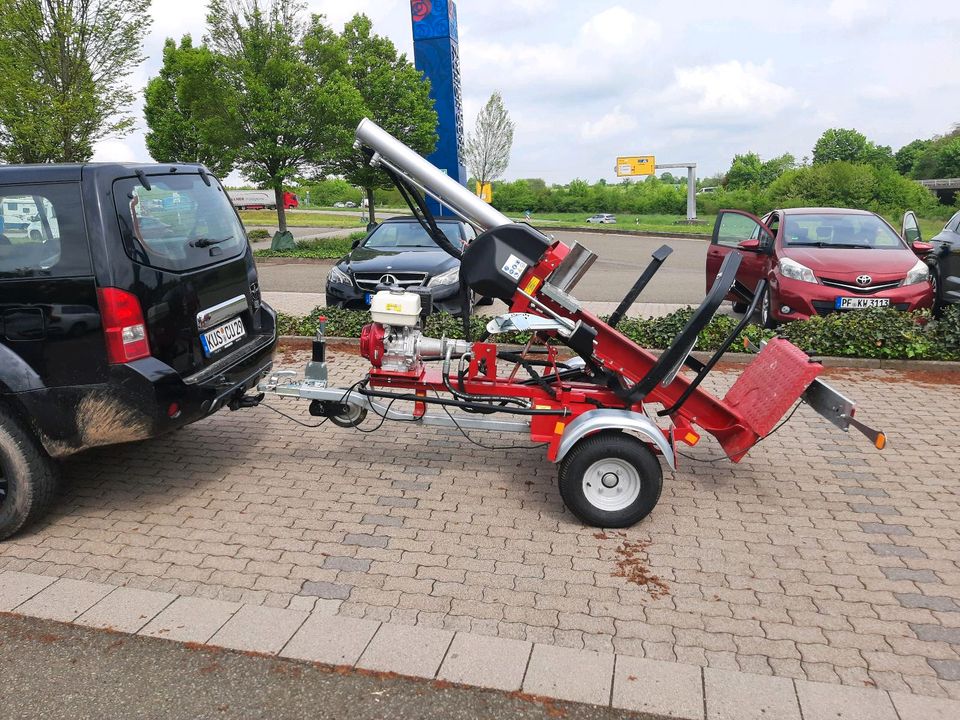 Holzspalter Spalter Benzin zu vermieten 17 T AMR Vogesenblitz in Ohmbach Pfalz