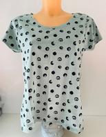 Shirt T-Shirt pastellgrün blau Größe M 38 40 Punkte Pünktchen Niedersachsen - Walsrode Vorschau