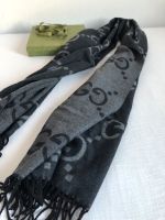 Gucci GG Schal Wendeschal Scarf Grau Schwarz Winter Tuch München - Maxvorstadt Vorschau