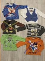 Jungen langarm shirt dünne pullover gr.80 muppets skelett Obervieland - Habenhausen Vorschau