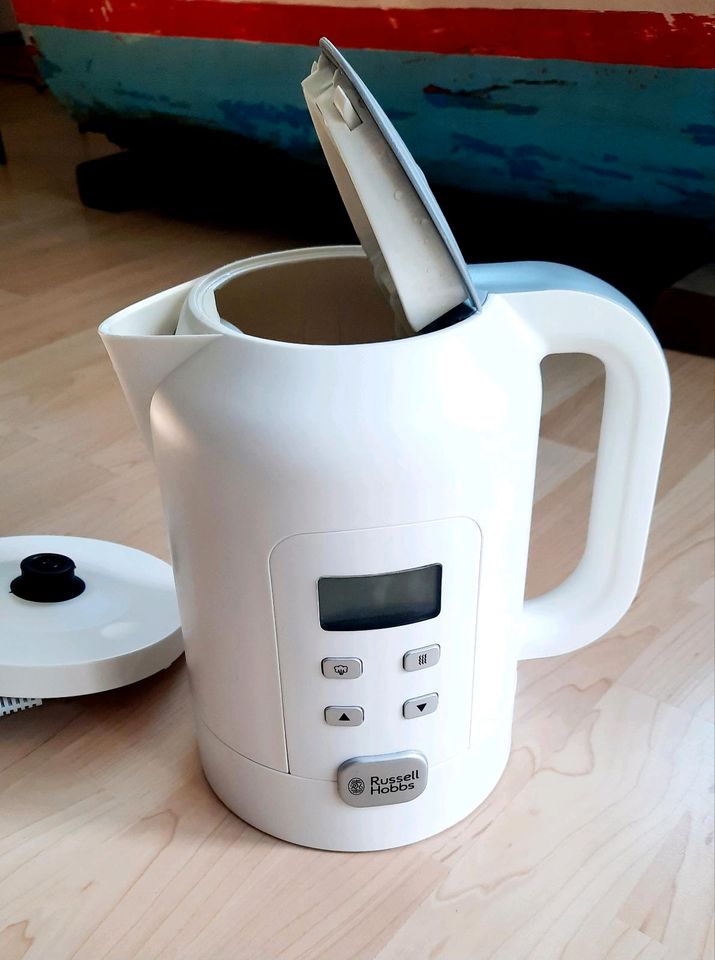 Russell Hobbs Wasserkocher 1,7l weiss, Temp.Einstellung in Darmstadt