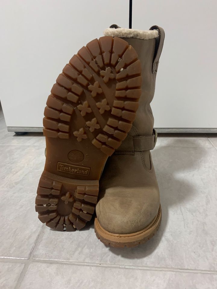 Timberland Boots gefüttert Braun 39 in München