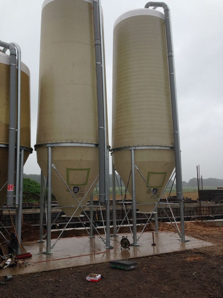 Futtersilo , Silo , Aussensilo , Polyestersilo in Vreden