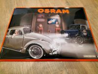 Osram Blechschild Oldtimer lkw VW Käfer Baden-Württemberg - Walldürn Vorschau