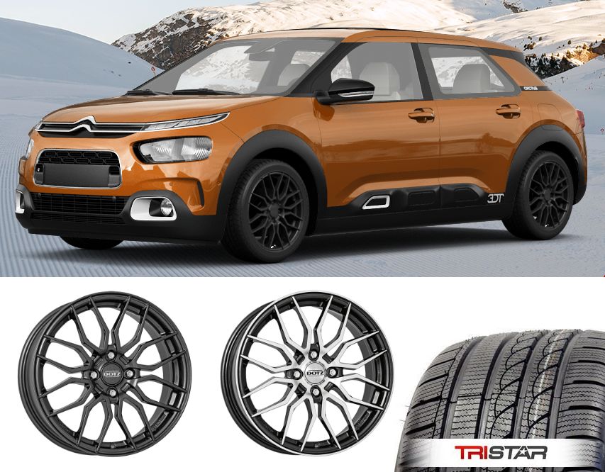 Citroen C4 Cactus Winterreifen 17 Zoll Winterräder 4x108 Felgen in  Nordrhein-Westfalen - Hattingen | Reifen & Felgen | eBay Kleinanzeigen ist  jetzt Kleinanzeigen