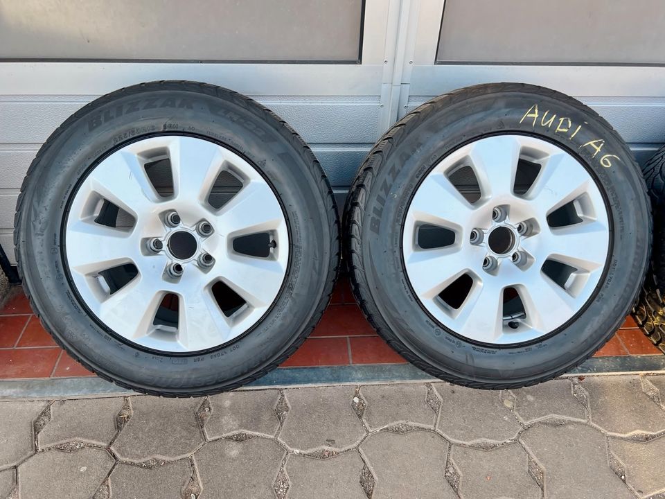 Winterräder Bridgestone 225/60 R16 98H für Audi A6 C7 4G in Nordhausen