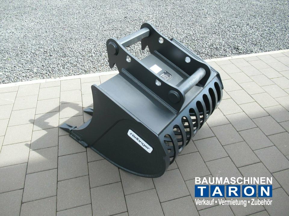 NEU 80cm 299Liter MS08 Siebschaufel Sieblöffel Rädlinger in Butzbach