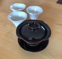 Gaiwan 100 ml und 3 Tassen 70 ml bis zum Rand von Jana Matiščík Saarland - Schmelz Vorschau