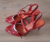 NEU Pumps chillirot Gr. 39 Marco Tozzi Lackpumps rot Sachsen - Wilsdruff Vorschau