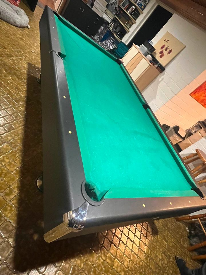 Billard , Billardtisch, Poolbillard,8 ft Safir 3 Schieferplatten in Essen