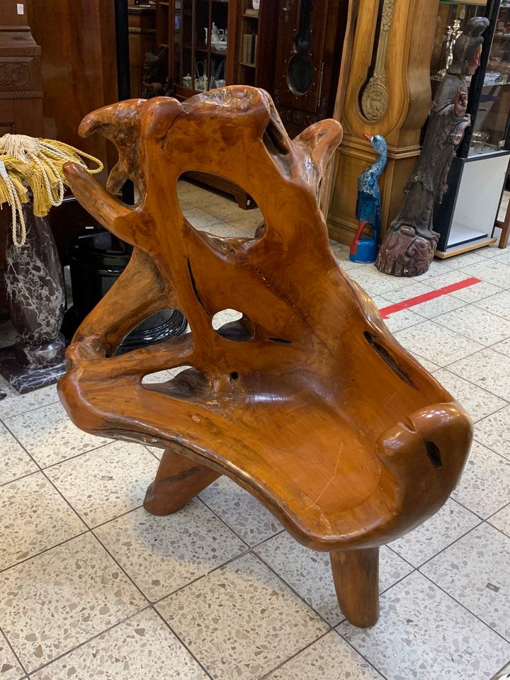 Stuhl / Sessel aus balinesischem Wurzelholz in Bonn