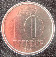 10 Pfennig DDR Münze 1988 A – Aluminium 10 Pfennige - DDR Sachsen - Reichenbach (Vogtland) Vorschau