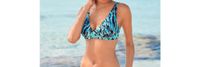 NEU Bikini Top petite fleur Schwarz Print 38 B Urlaub Sommer bade Duisburg - Meiderich/Beeck Vorschau