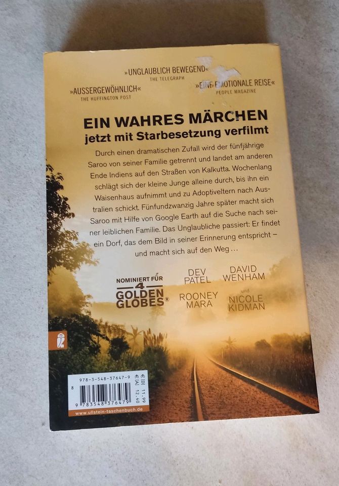 Buch Lion Der lange Weg nach Hause Spiegel Bestseller S. Brierley in Heilbronn