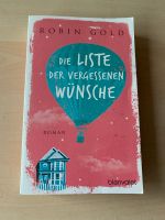 Roman: Die Liste der vergessenen Wünsche (Robin Gold) Buch Nordrhein-Westfalen - Ratingen Vorschau