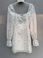 H&M Kleid Sommer weis mit blau Blumen kurz XS Saarbrücken-Mitte - St Johann Vorschau