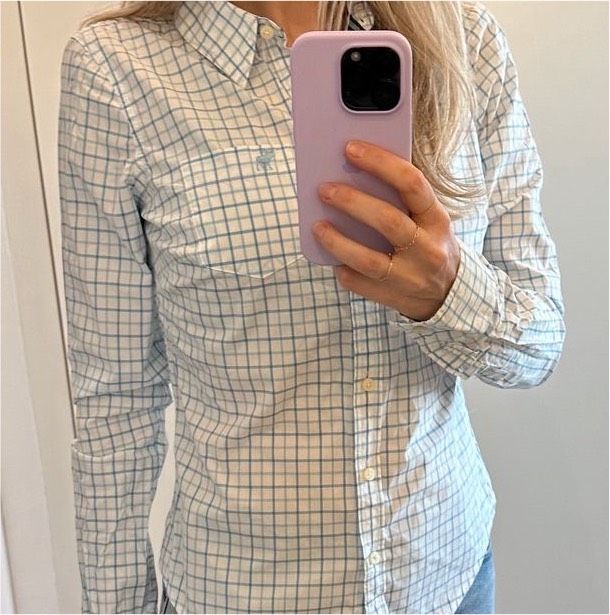 A&F Abercrombie Karohemd Trachtenhemd Oktoberfest Bluse in München