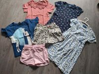 ❤️ Set T-Shirts Kleid Shorts Bekleidungspaket 116 122 ❤️ Nordrhein-Westfalen - Wiehl Vorschau