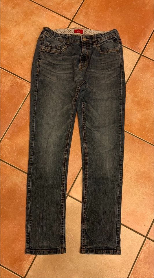 s.Oliver skinny Jeans Gr.158 mit verstellbaren Bund in Schlangen