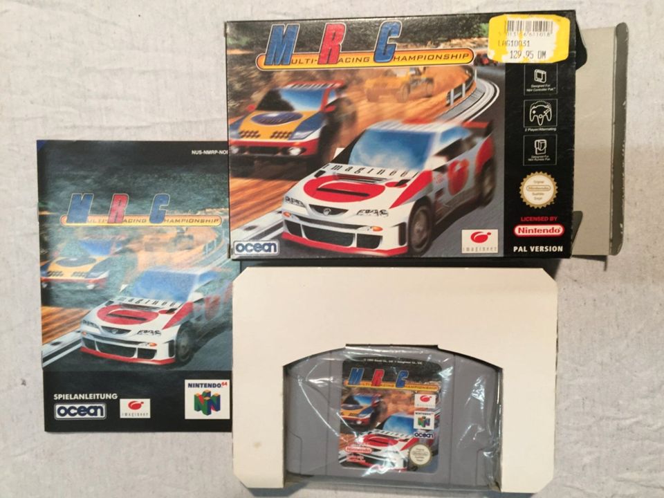 MRC Multi Racing Championship mit OVP für N64 Nintendo 64 M.R.C. in Saarlouis