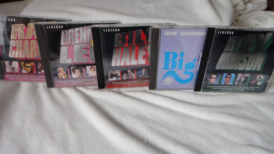 5 CD´s LEGENDS Bill Haley, Brenda Lee, Roy Orbison, Ray Charles in Dresden