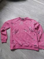 Sweatshirt von superdry mit farbklekse und Cuts pink gr.xs Nordrhein-Westfalen - Herten Vorschau