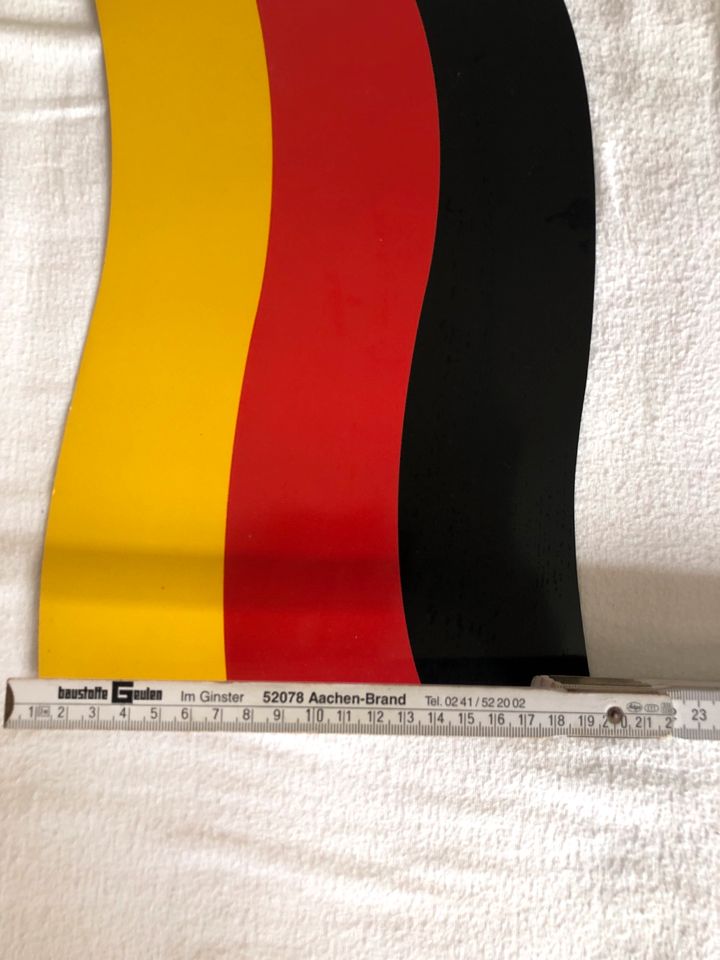 Deutschland Flagge Fahne Magnet ca 30x20 cm, Fußball in Aachen