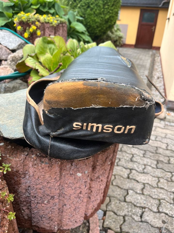 Originale Simson Sitzbank in Burkhardtsdorf