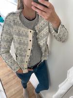 Zara Tweed Jacke Blazer M beige grau Nordrhein-Westfalen - Detmold Vorschau