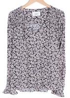 Bash bluse schwarz beige blumen muster ba&sh langarm Düsseldorf - Eller Vorschau