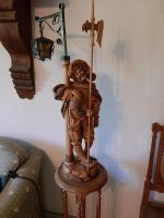 Nachtwächter-Figur Holz Antik mit Lampe Aachen - Laurensberg Vorschau