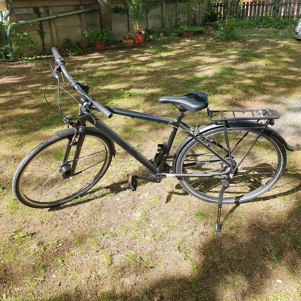 Kalkhoff Fahrrad TRE28 Agattu Lite 7 50D SW + ABUS-Faltschloss in Dresden